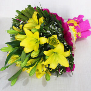 Yellow Lilies