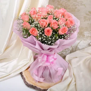 20 Pink Rose